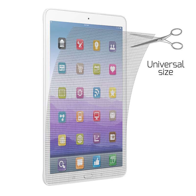 port-connect-universal-screen-protector-for-11"-tablets-twin-pack---clear-3-image