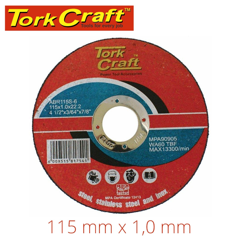 tork-craft-cutting-disc-steel-&-ss-115-x-1.0-x-22.2-mm-abr115s-6-1