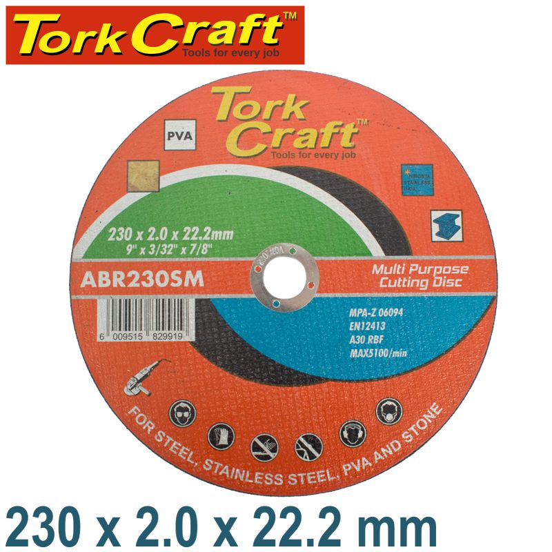 tork-craft-cutting-disc-multi-purpose-230-x-2.0-x-22.2mm-for-steel-ss-pva-stone-abr230sm-1