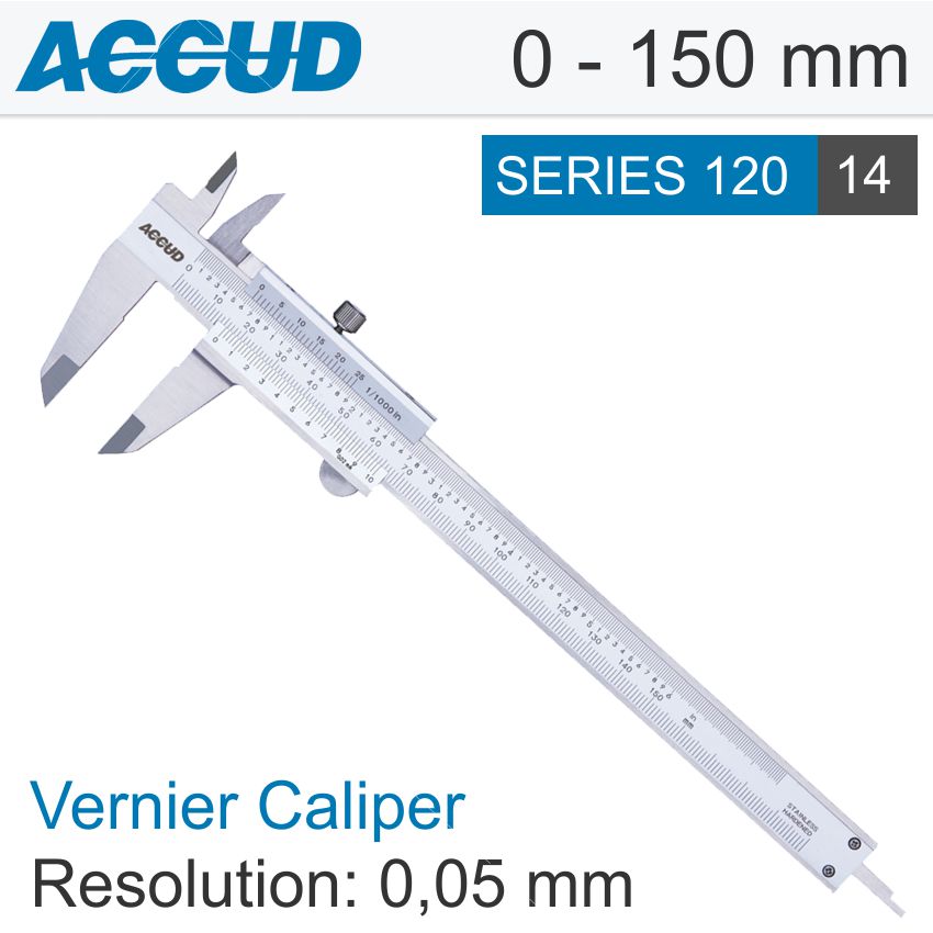 accud-vernier-caliper-150mm-0.05mm-acc.-din862-0.05mm-grad.-s/steel-ac120-006-14-1