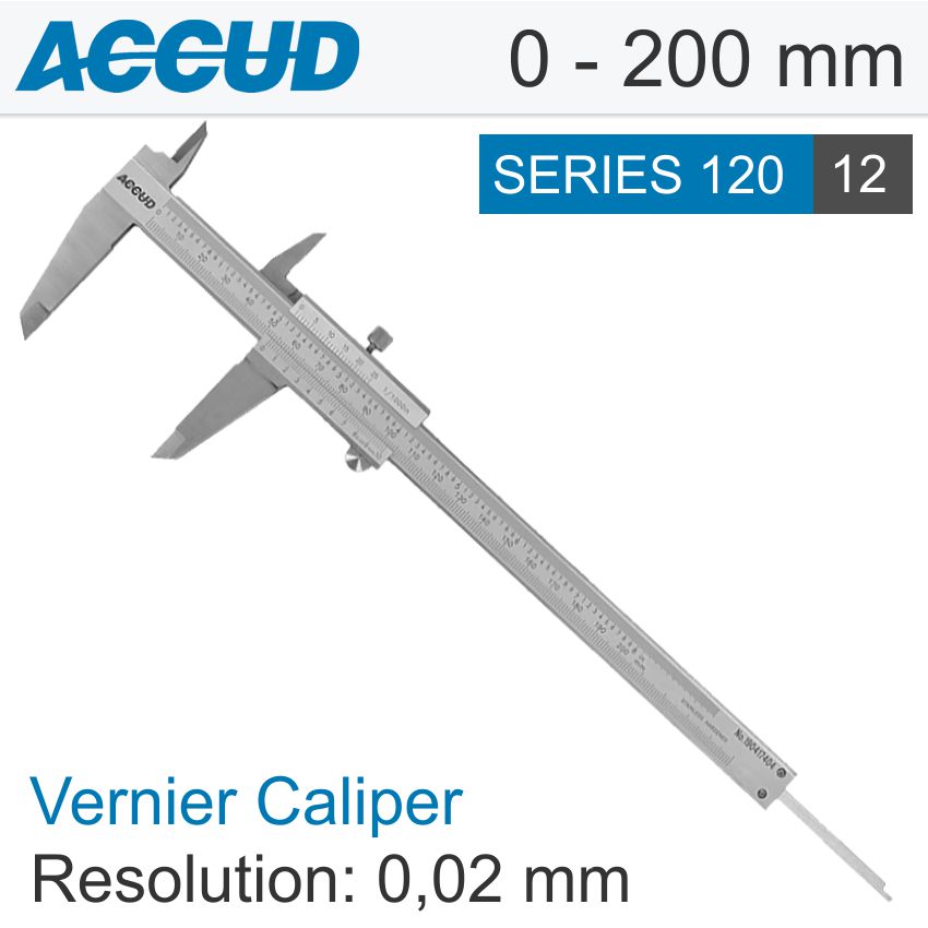 accud-vernier-caliper-200mm-0.03mm-acc.-din862-0.02mm-grad.-s/steel-ac120-008-12-1