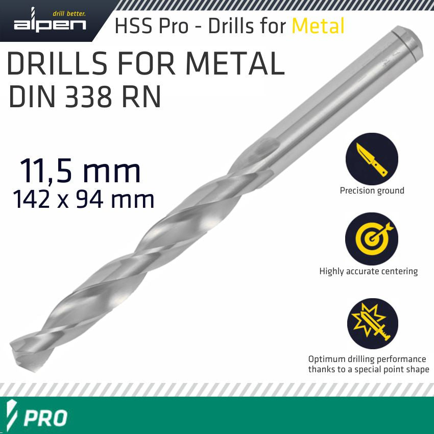 alpen-alpen-pro-hss-11.5mm-drill-din-338-rn-135-split-point-plastic-wallet-alp1840115-2