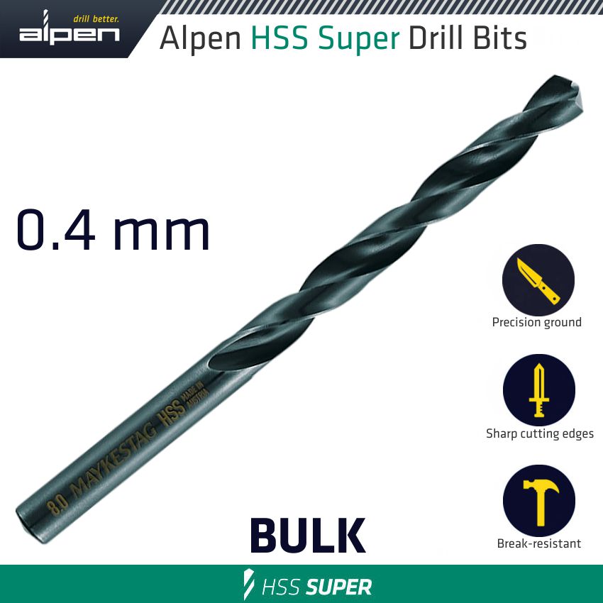 alpen-hss-super-drill-bit-0.4mm-bulk-alp601004-1