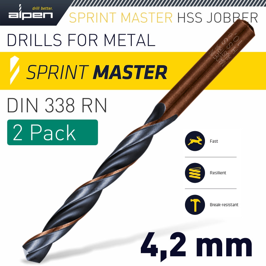 alpen-hss-sprint-master--4.2mm-x2-sleeved-din338-alpen-drill-bit-alp6180042-1