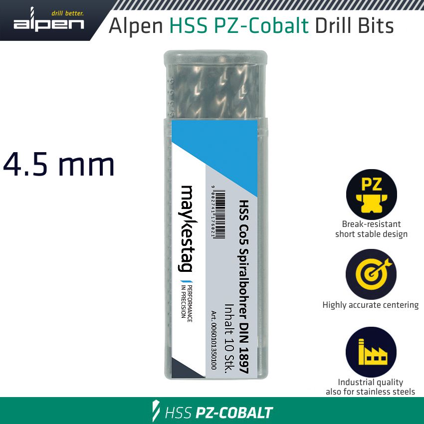alpen-alpen-cobalt-drill-short-bulk-4.50mm-alp9010045-3