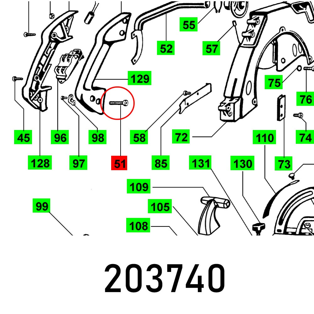 festool-oval-head-screw-din-7985-m5x40-4.8-pr30-fes203740-1