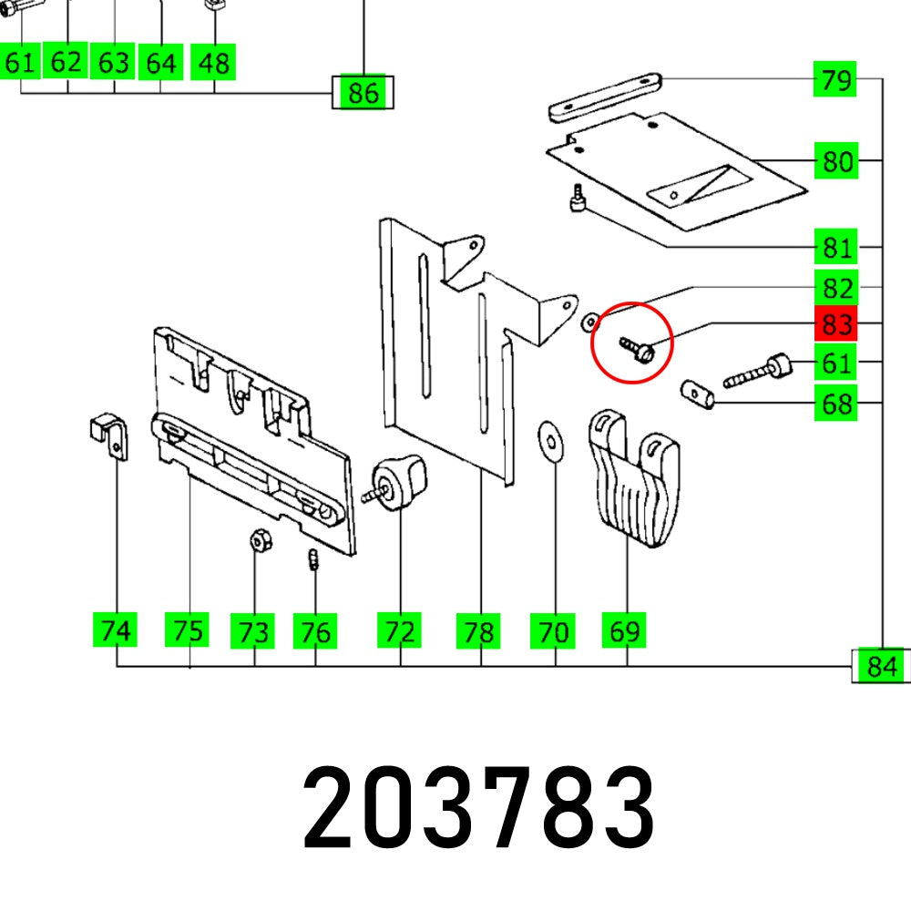 festool-flat-head-screw-din-923-m5x4-4.8-fes203783-1