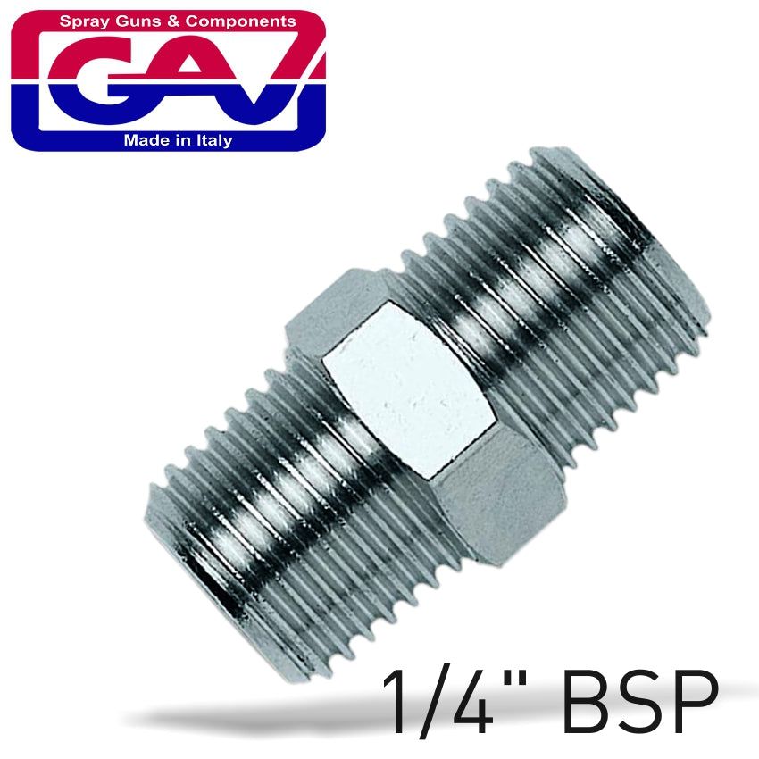 gav-taper-nipple-1/4-x-1/4-m/m-gav1219-2-1