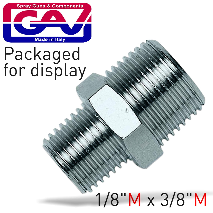 gav-taper-reducer-nipple-1/8-x-3/8-m/m-packaged-gav1220-2p-1