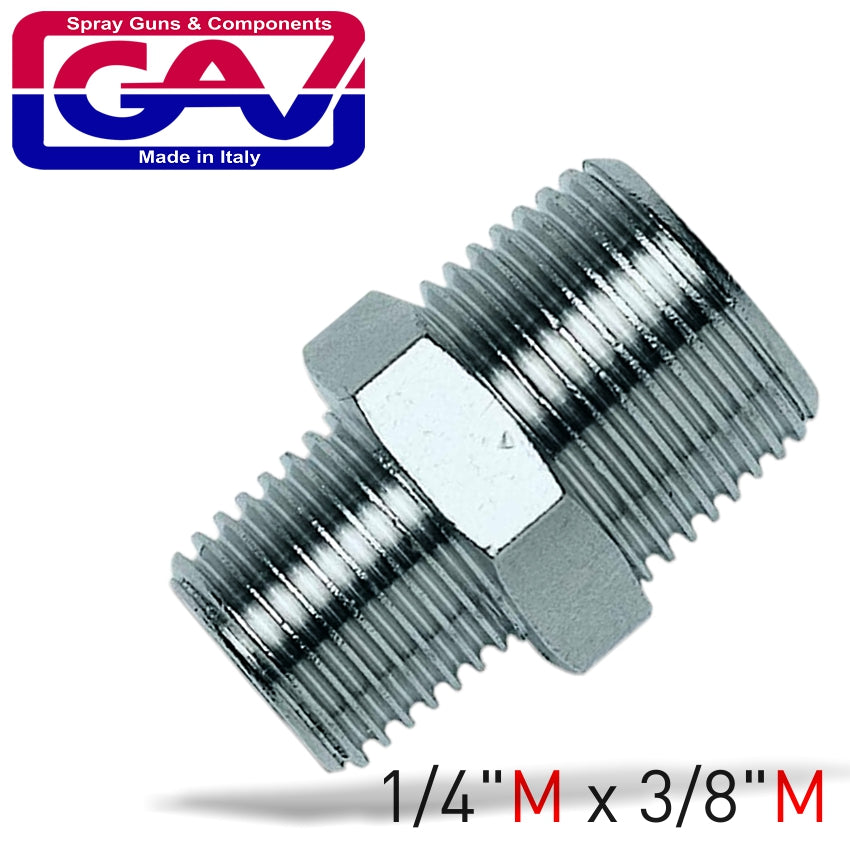 gav-taper-reducer-nipple-1/4-x-3/8-m/m-gav1220-3-1