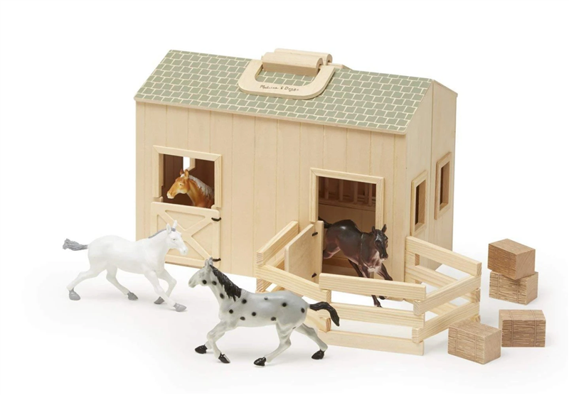 image-SA-LOT-Melissa-&-Doug-Fold-and-Go-Wooden-Horse-Stable_DOUG-3704