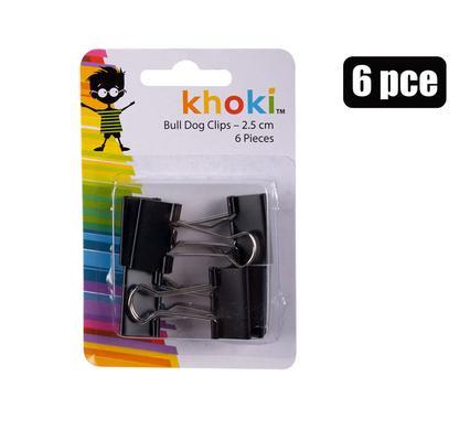 image-SA-LOT-Khoki-Bull-Dog-Clips-2.5cm-6-Pce_071-000905