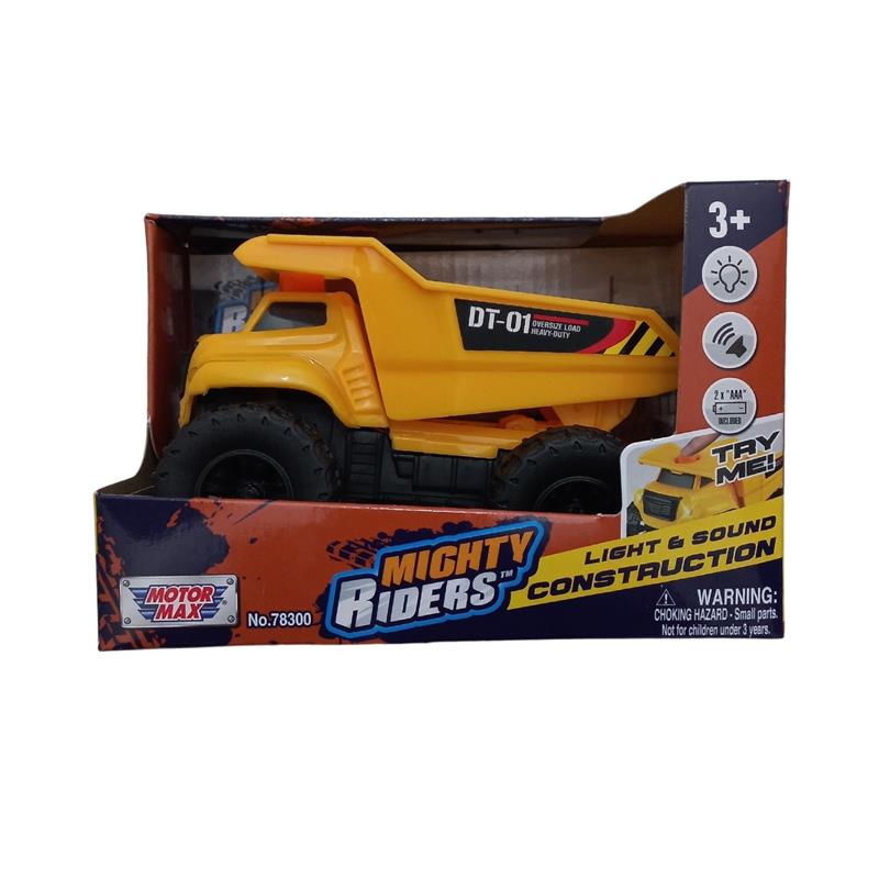 image-SA-LOT-Motormax-Mighty-Riders	5"-Light-&-Sound-Construction-Vehicle-Dump-Truck_MOT-78300-B