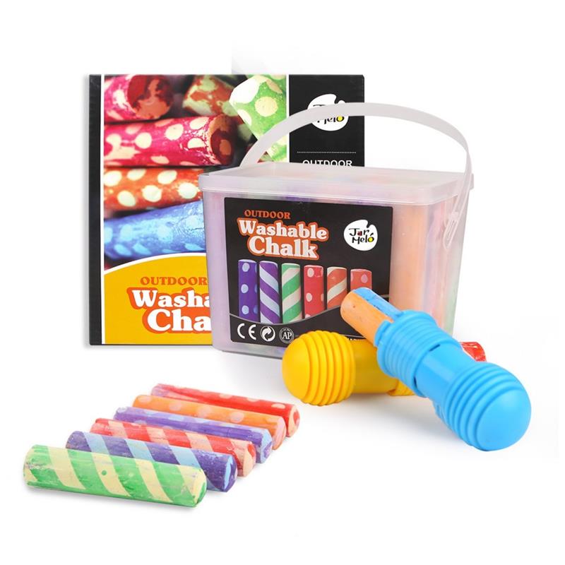 image-SA-LOT-Jar-Mel?-Washable-Sidewalk-Chalk-24-Colours-Kit-with-2-Holders_TK-JA90909