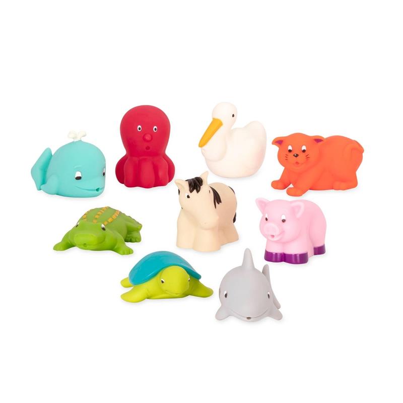 image-SA-LOT-Battat-Bath-Buddies-9-Piece_BT2528Z