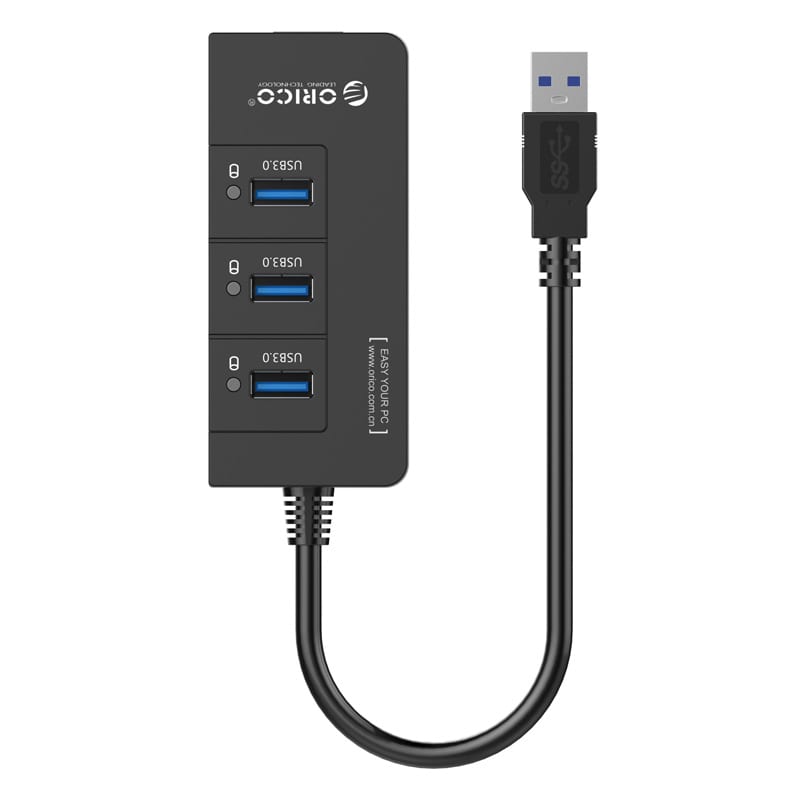 orico-3-port-usb3.0-hub-with-gigabit-ethernet-adapter---black-2-image
