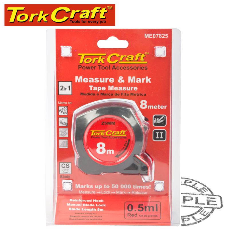 tork-craft-measuring-tape-with--marker-8m-x-25mm-rubber-casing-matt-finish-me07825-2