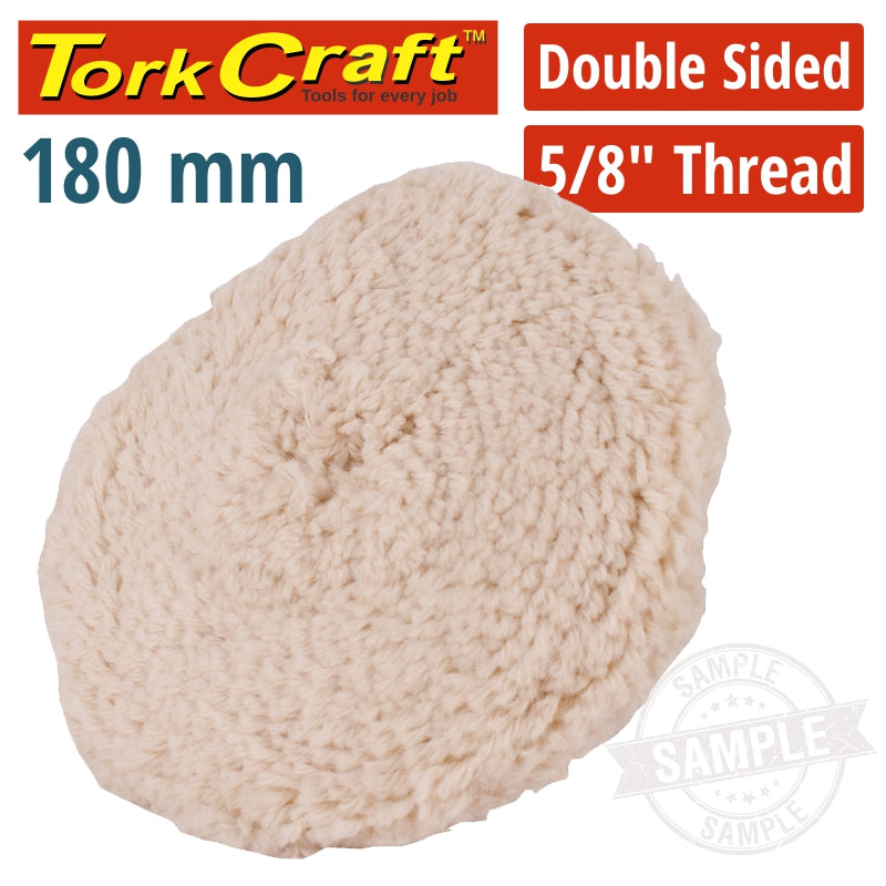 tork-craft-double-sided-wool-buff-7'-180mm-with-5/8-thread-mm-ds7-2-1