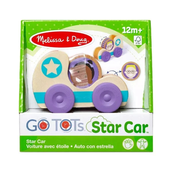 Melissa & Doug Go Tots Blue Star Car (Pre-Order)