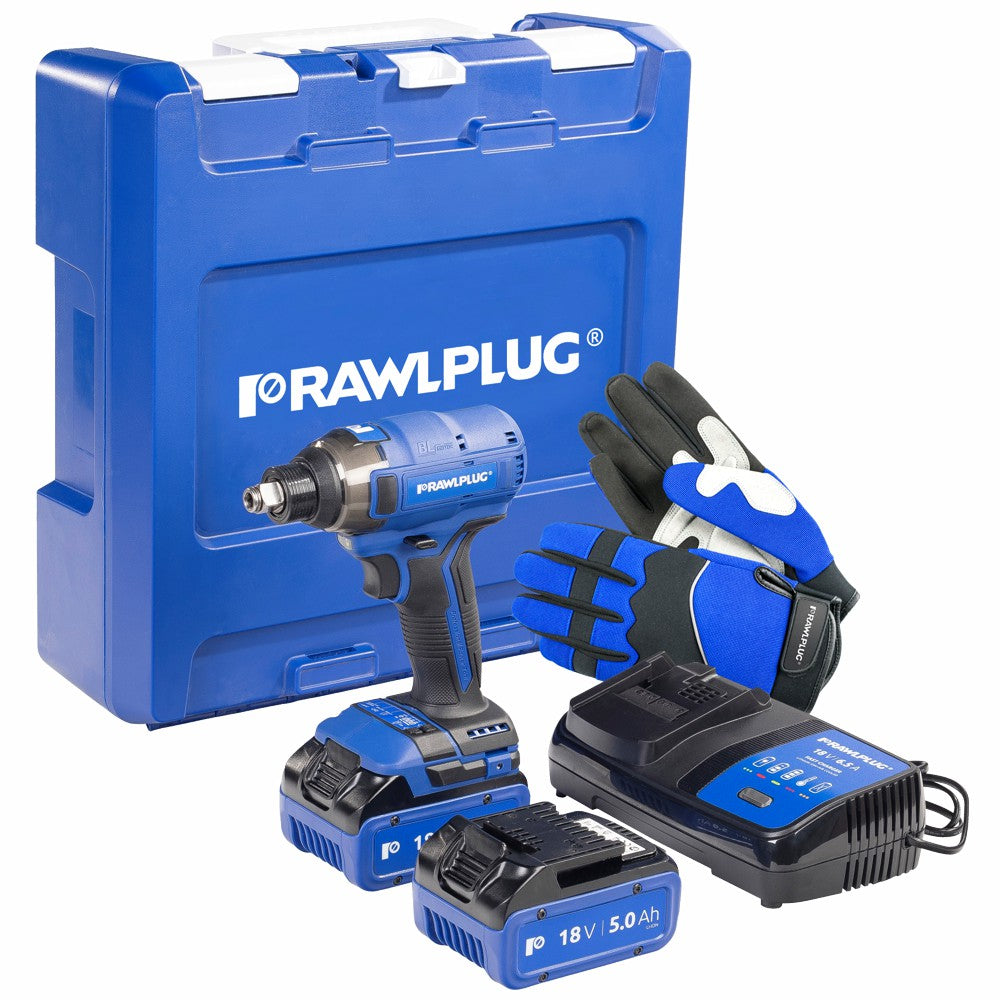 rawlplug-impact-driver-2xbattery-5.0-ah-charger-65a-with-gloves-in-case-rawr-pid18-xl2-1