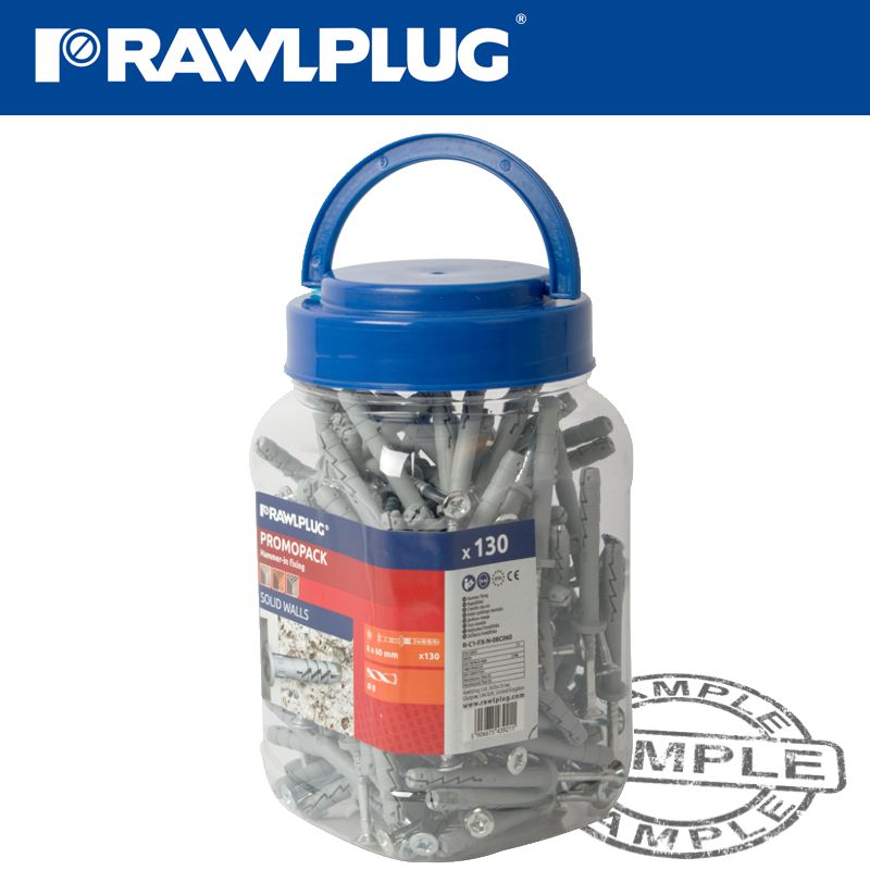 rawlplug-nyl-nail-in-fixing-8x60mm-cyl-head-with-screws-x130-per-jar-raw-r-c1-fx-n-08c060-1