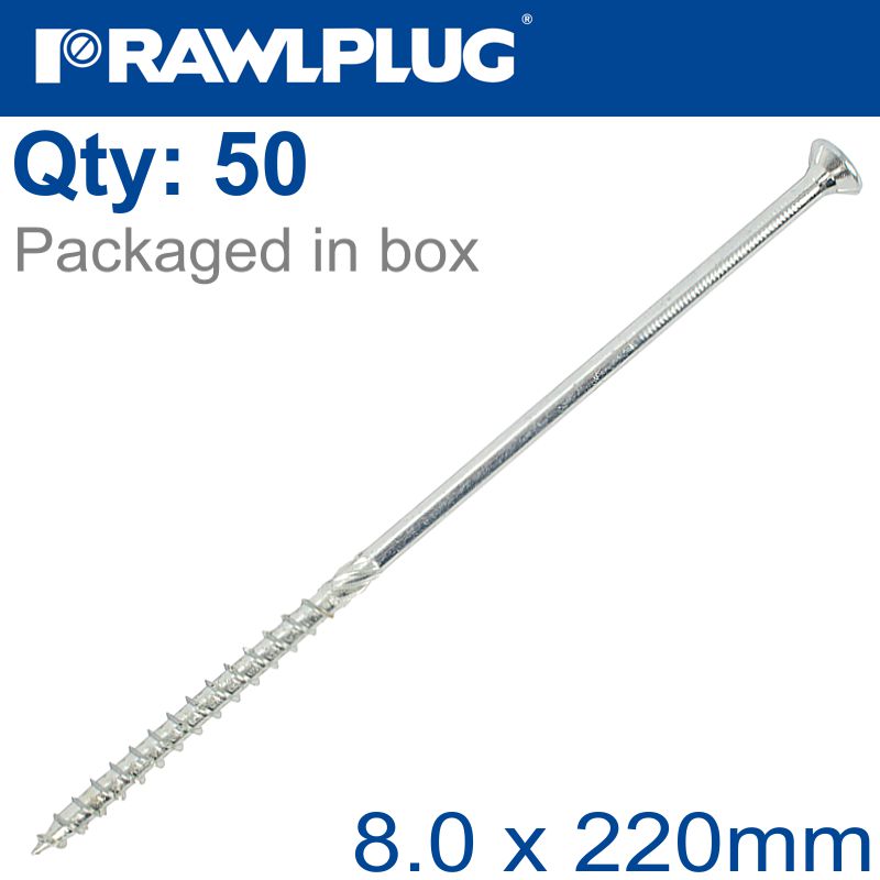 rawlplug-torx-t40-timber-construction-screw-8.0x220mm-x50-box-csk-washer-head-raw-r-cs-80220-cs-w-1