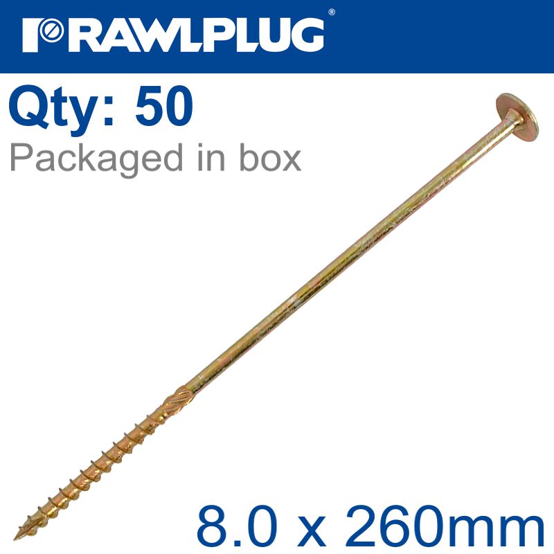 rawlplug-torx-t40-timber-cs-screw-8.0x260mm-x50-box-raw-r-cs-80260-wh-2