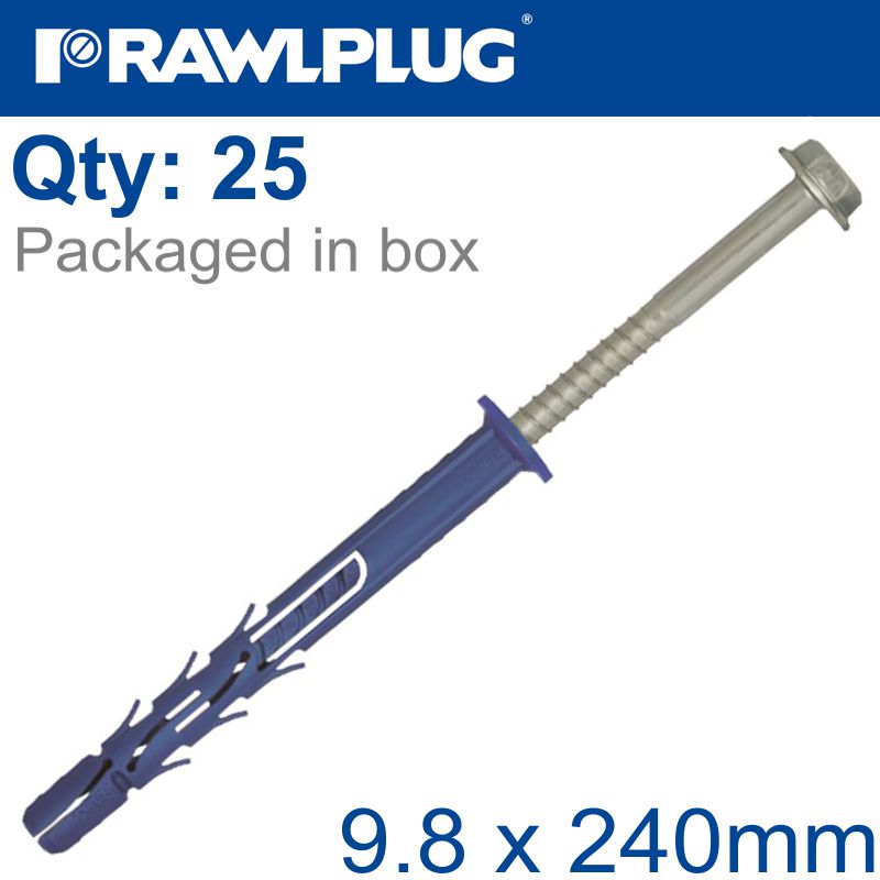 rawlplug-nyl-frame-fixing-zp-+-collar-screw-9.8mmx240mm-x25--box-raw-r-ff1-n-10k240-dt-1