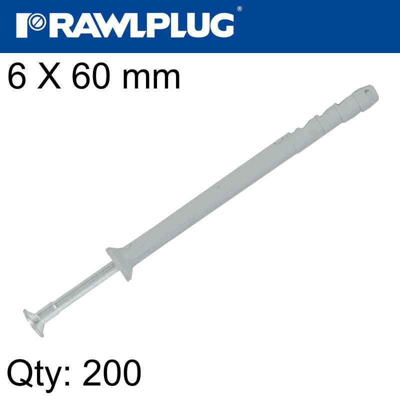 rawlplug-csk-head-nail-infixing-with-steel-nail-6x60mm-x1000-per-box-poly-raw-r-fx-06l060-m-1