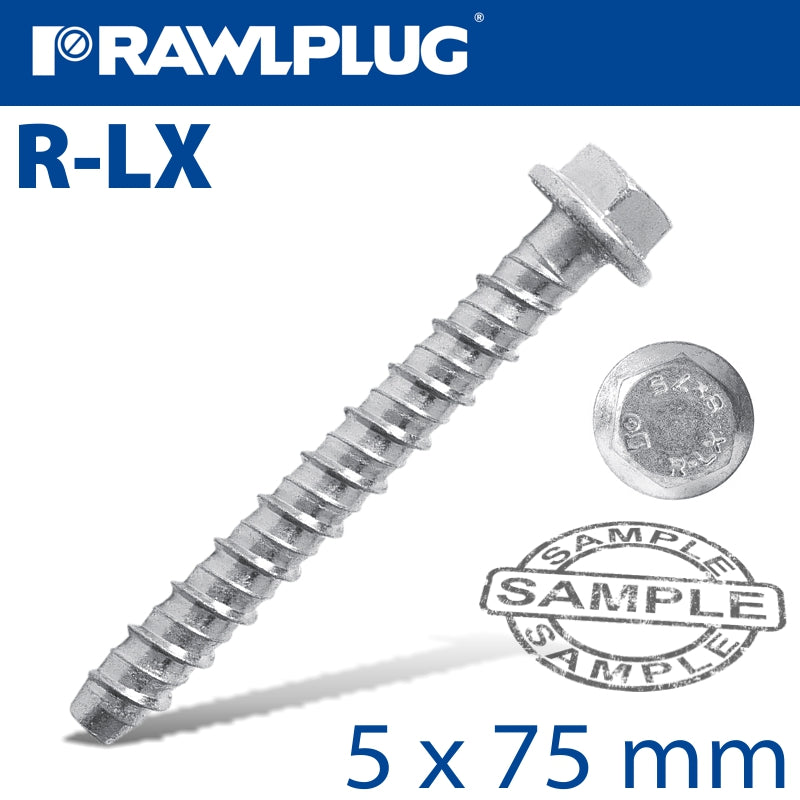 rawlplug-concrete-screwbolt-5x75mm-hex-head-with-flange-galvanized-box-of--100-raw-r-lx-05x075-hf-zp-1