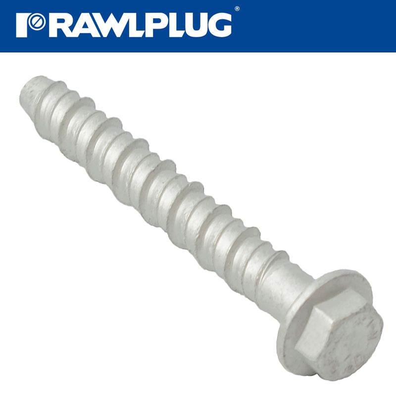 rawlplug-concrete-screwbolt-m10-12.5x85mm-hex-flange-zinc-fl-x50-box-raw-r-lx-10x085-hf-zf-1