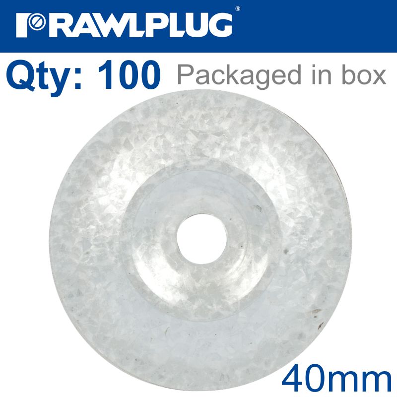 rawlplug-round-steel-washer-40mm/6,5mm-with-alum-zinc-coating-x100-box-raw-r-pok-041-alzn-2