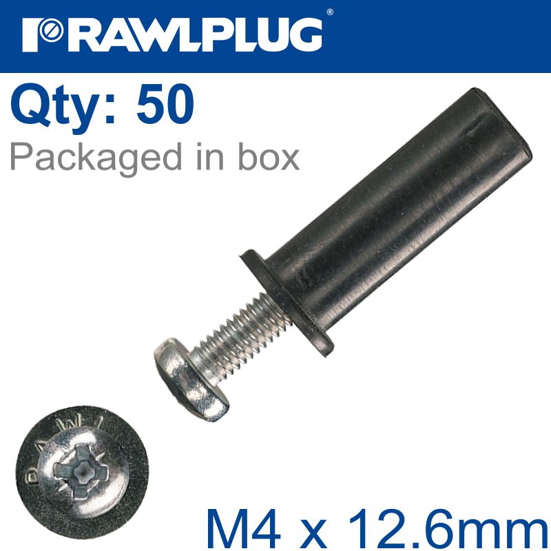 rawlplug-rawlnut+screw-m4x12.6mm-x50-box-raw-r-rnt-m4x20-1