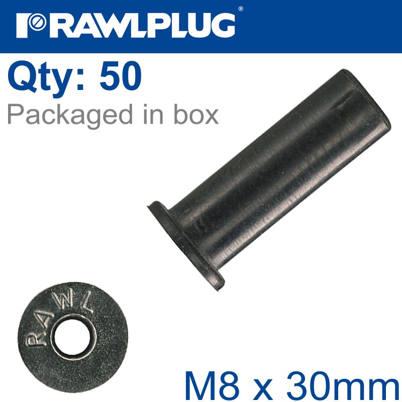 rawlplug-rawlnut-m8x30mm-x50-box-raw-r-rnt-m8-30-1