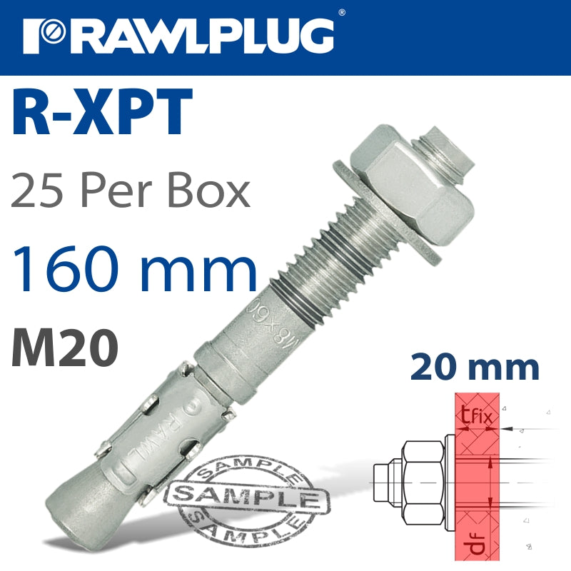 rawlplug-throughbolt-20x160mm-box-of-25-raw-r-xpt-20160-20-1