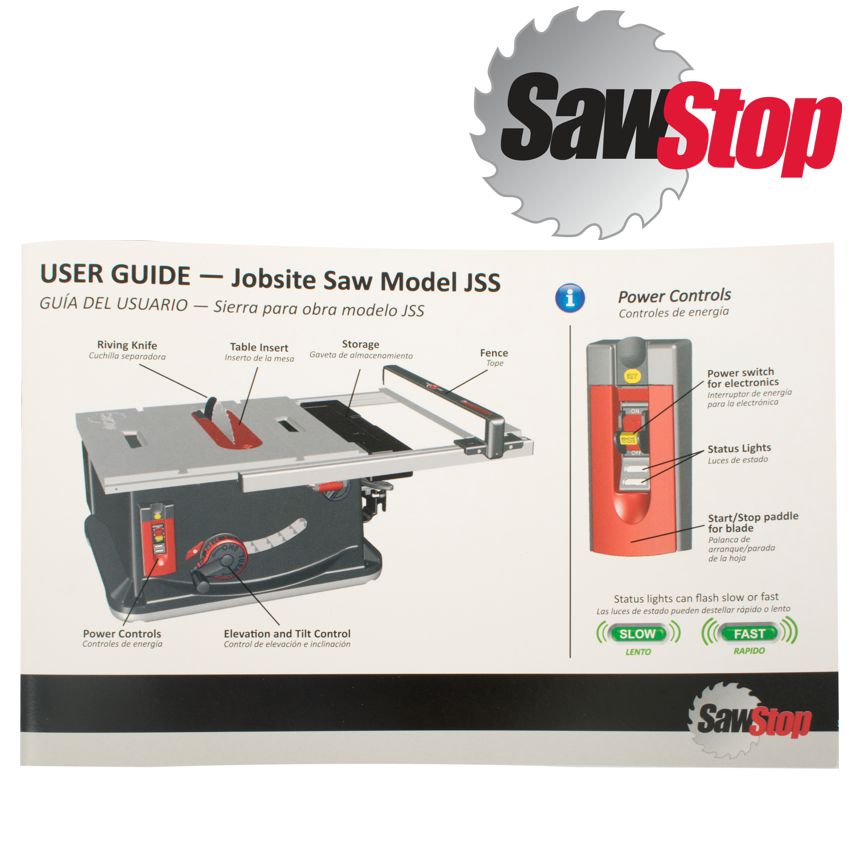 sawstop-sawstop-user-guide-/-catalogue-for-jss-saw-jss301-1