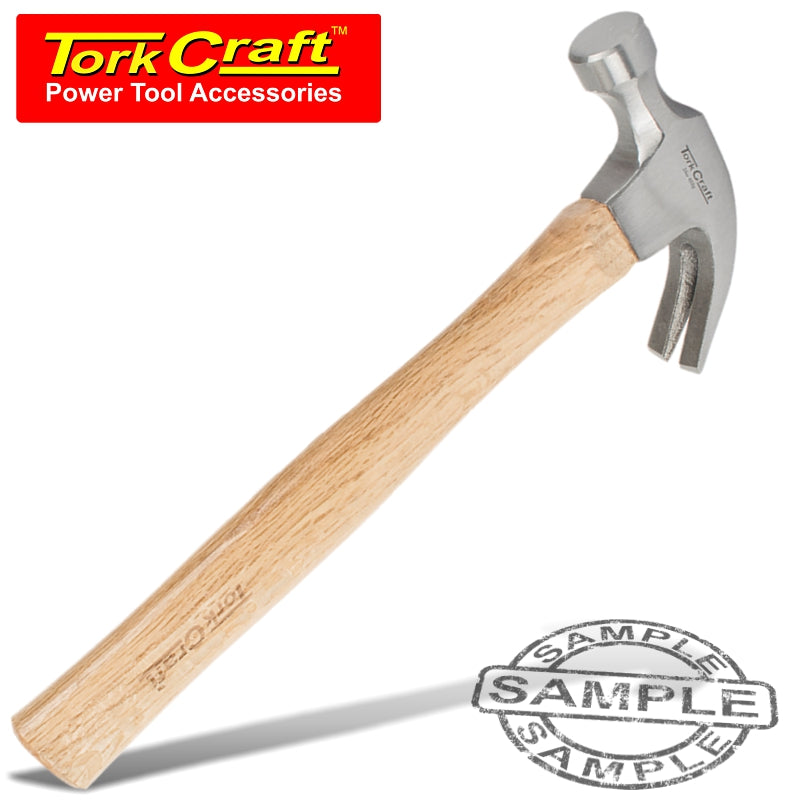 tork-craft-hammer-claw-450g-(16oz)-wooden-handle-280mm-&-full-pol-head-tc605450-1