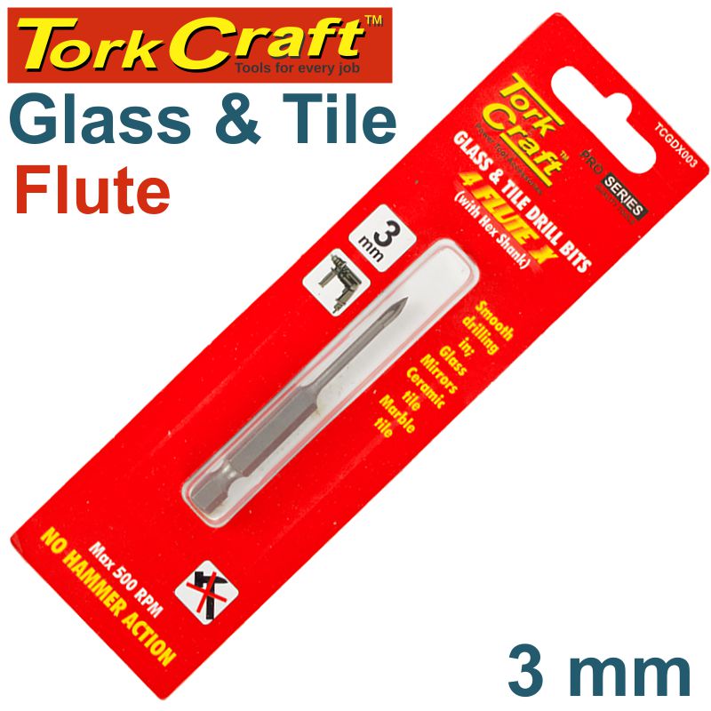 tork-craft-glass-&-tile-drill-3mm-4-flute-with-hex-shank-tcgdx003-3