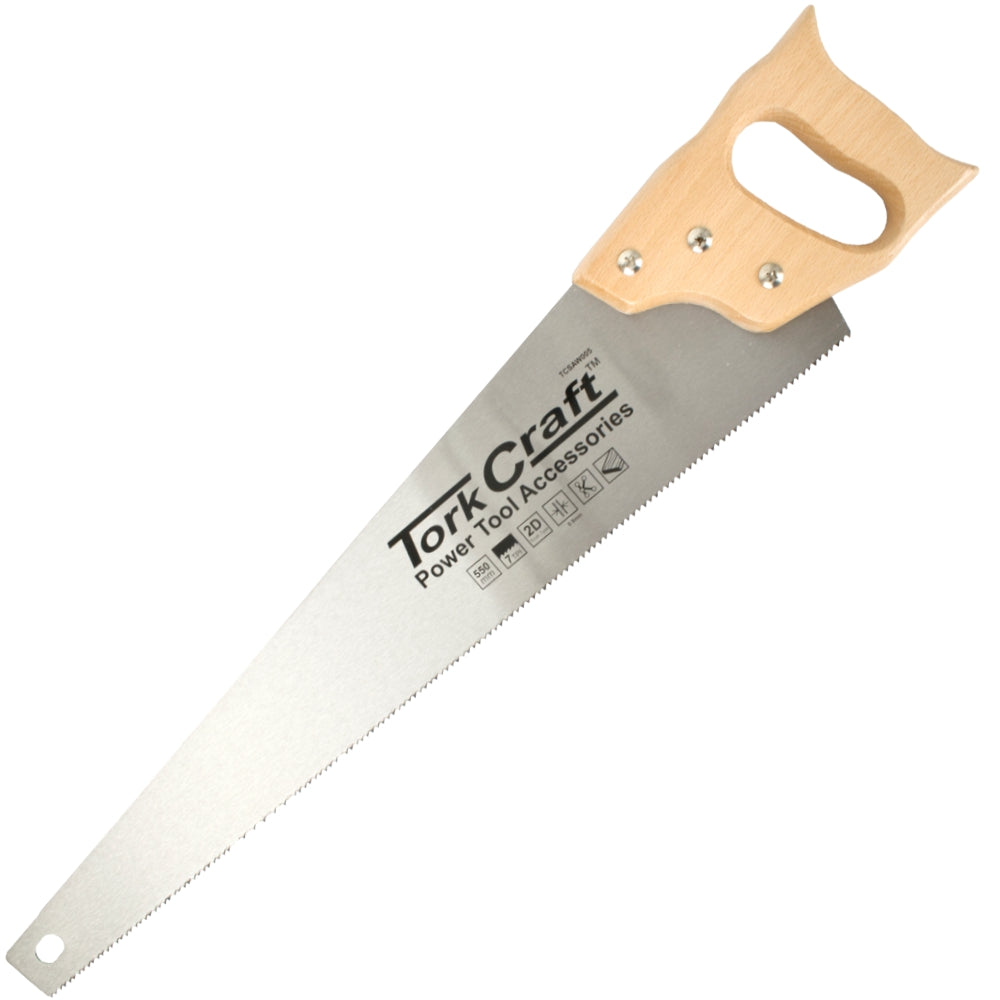 tork-craft-hand-saw-550mm-7tpi-0.9mm-temp.-blade-wood-handle-tcsaw005-1