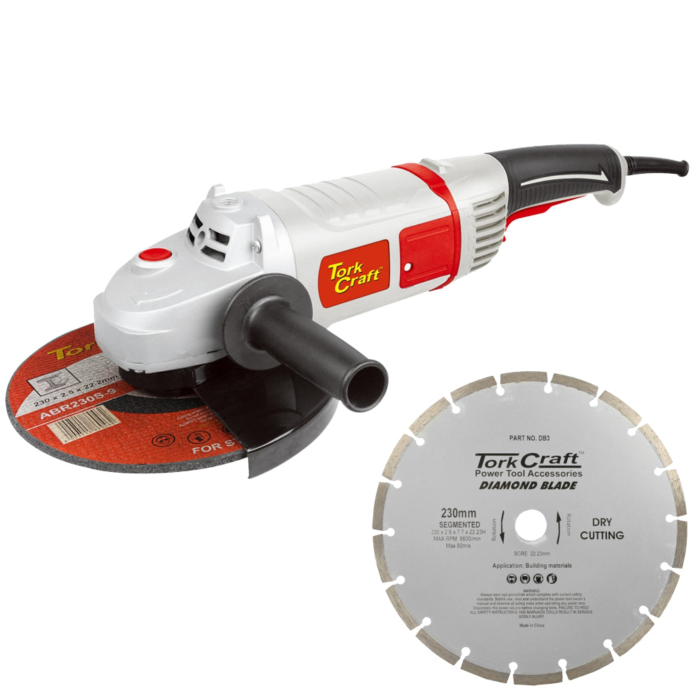 tork-craft-angle-grinder-230mm-tcag0230-c/w-db3-seg-diamond-blade-torkit230c-1