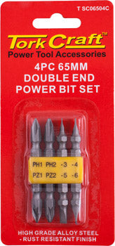 tork-craft-4pc-65mm-double-end-bit-set-pz/ph/sl-t-sc06504c-1