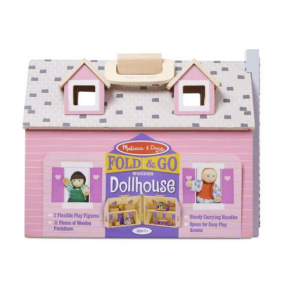 Melissa & Doug Fold & Go Mini Dolls House (Pre-Order)