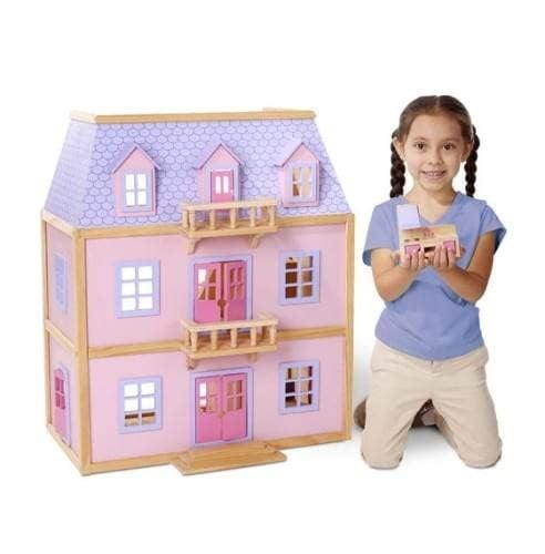 Melissa & Doug Multi-Level Solid Wood Dollhouse (Pre-Order)