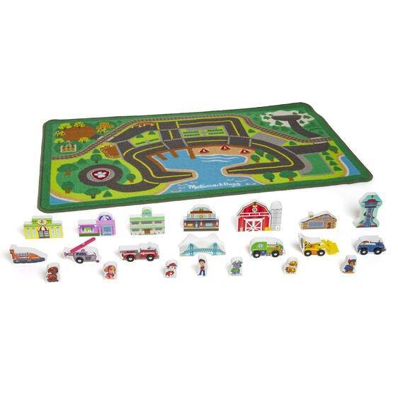 Melissa & Doug PAW Patrol„¢ Activity Rug - Adventure Bay (Pre-Order)