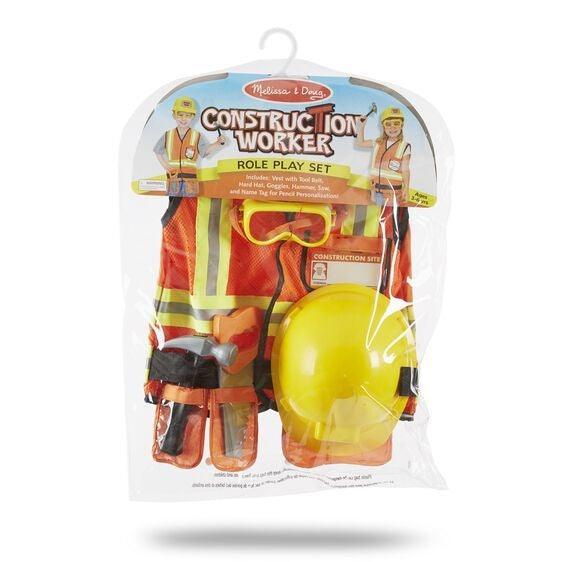 Melissa & Doug Role Play Dress-Up - Construction Worker (Pre-Order)