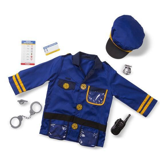 Melissa & Doug Role Play Dress-Up - Police Officer (Pre-Order)