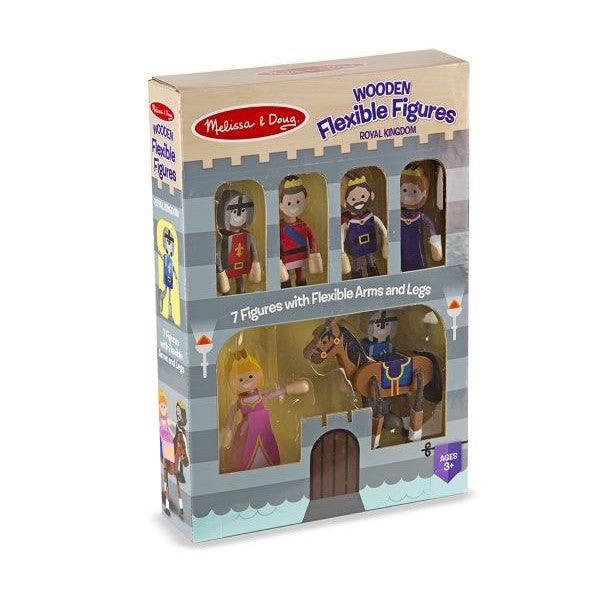 Melissa & Doug Wooden Flexible Figures - Royal Kingdom (Pre-Order)