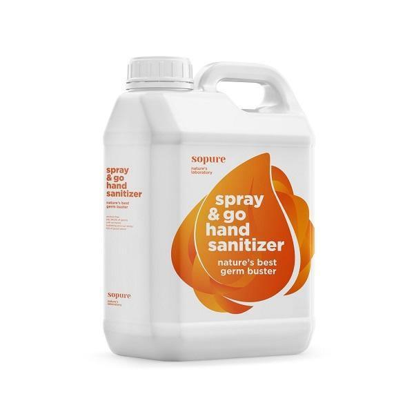 SoPure„¢ Lifestyle Range - Spray & Go Hand Sanitizer For Everyday Use 5L